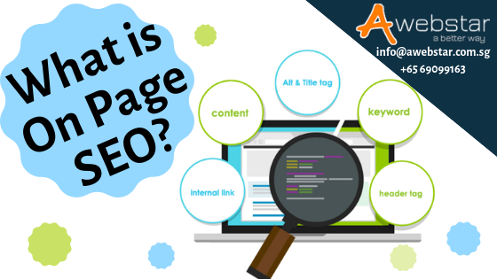 what is on page seo