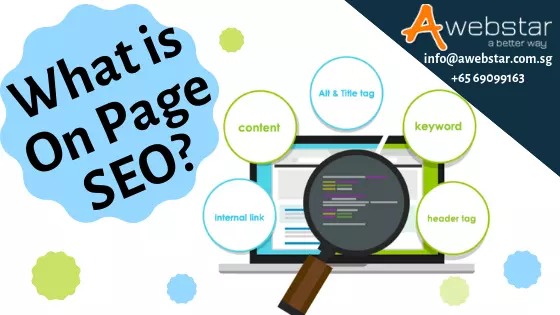 what is on page seo