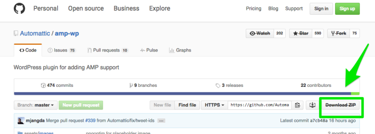 Google-AMP-Download-ZIP-for-WordPress-Plugin