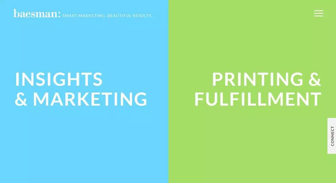 Combine Dramatic Typography And Vibrant Color