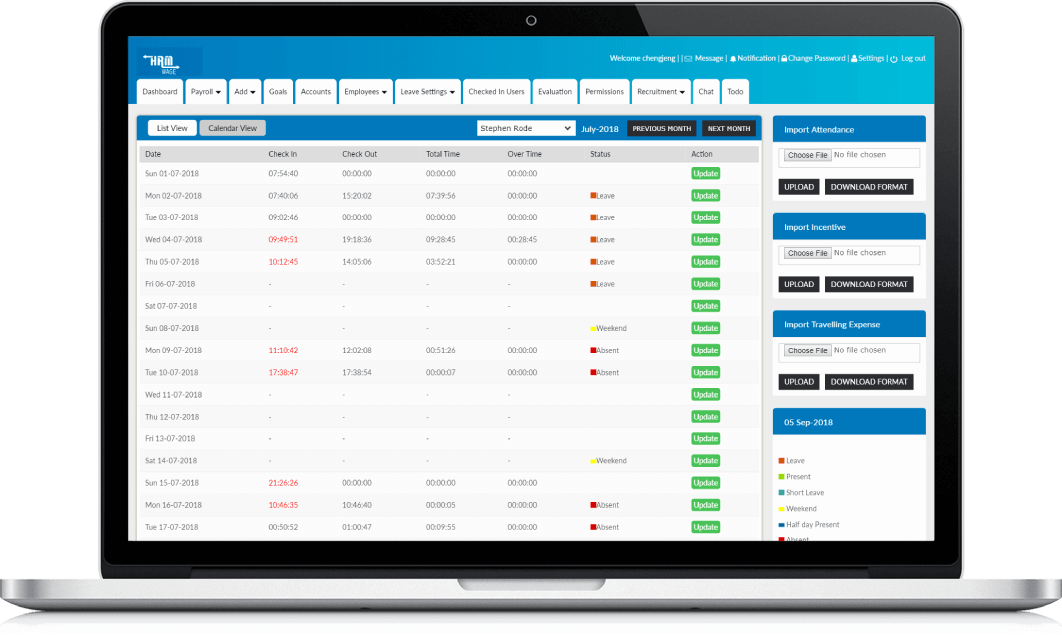Attendance Tracking