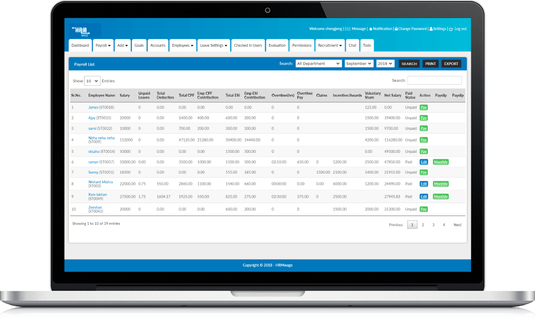 Payroll Management