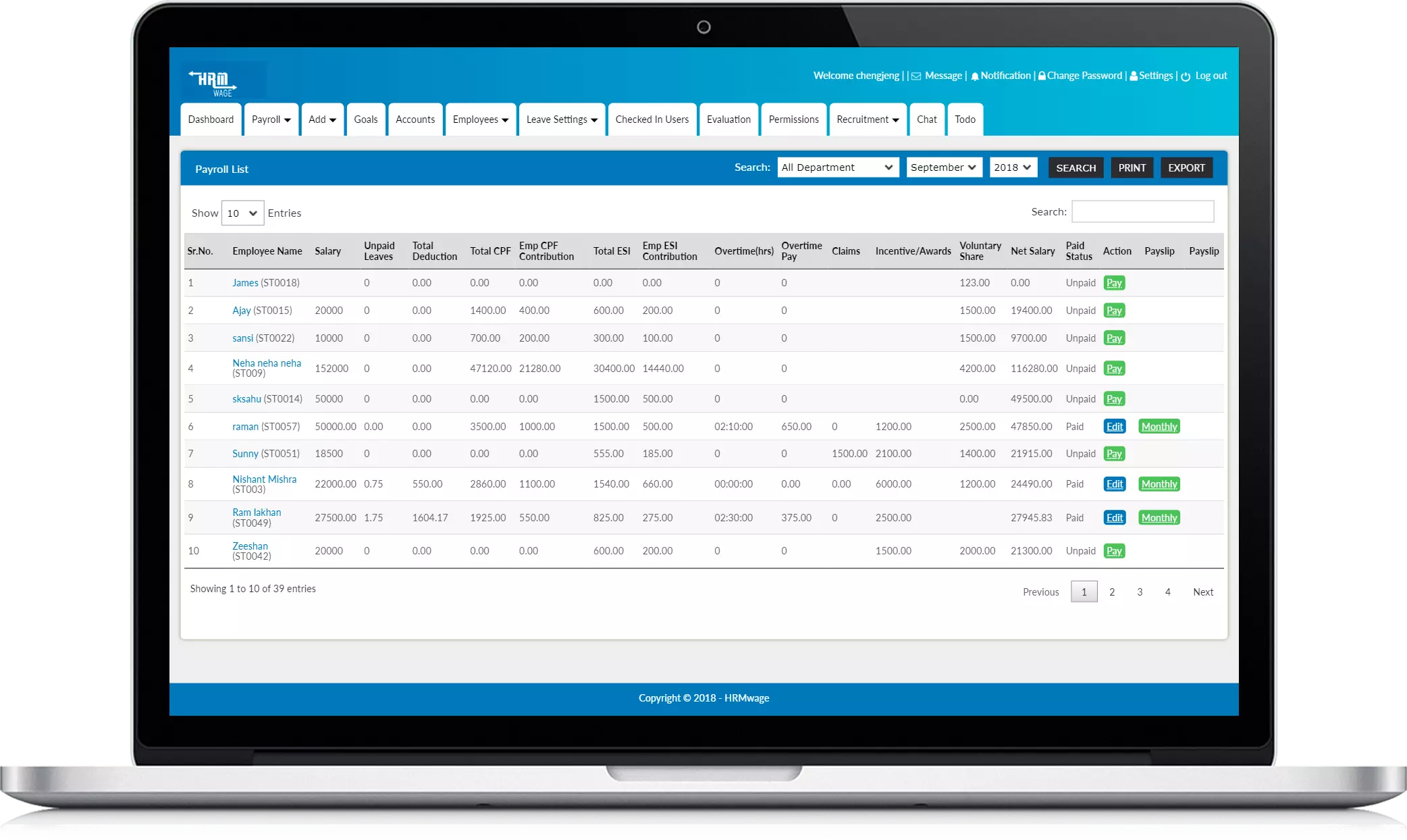 Payroll Management