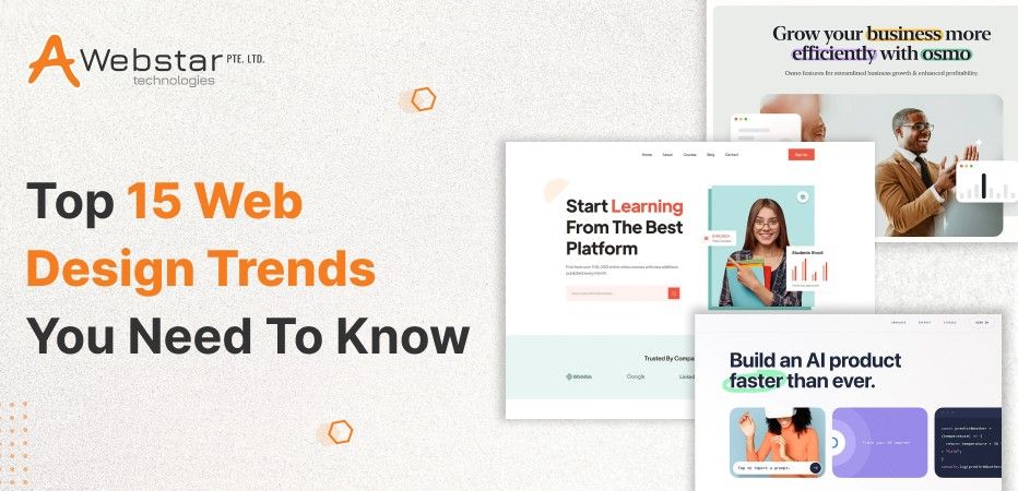 Top 15 Website Design Trends You Need To Know