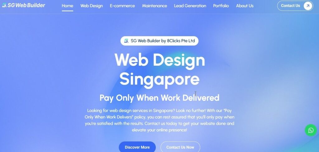 SG Web Builder